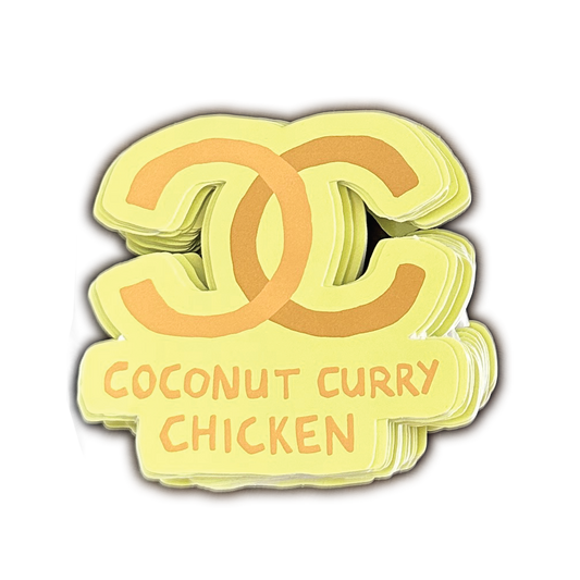 Coconut Curry Chicken Sticker