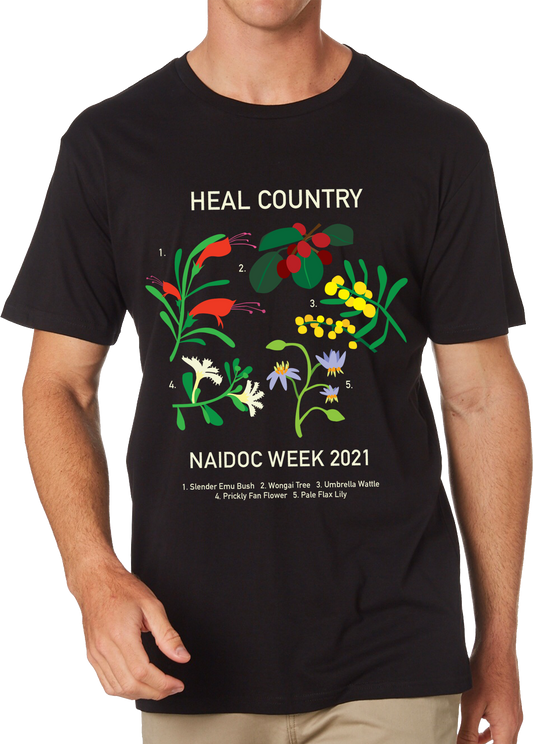 Heal Country Tee - NAIDOC 2021